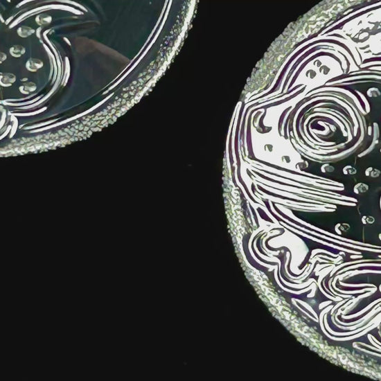 Enjoy watching and listening to the creative process of handcrafted sterling silver imagery with poetry by island artisan jeweller Laura Dutheil.