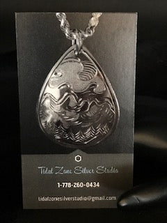 Tidal Zone Silver Studio business card